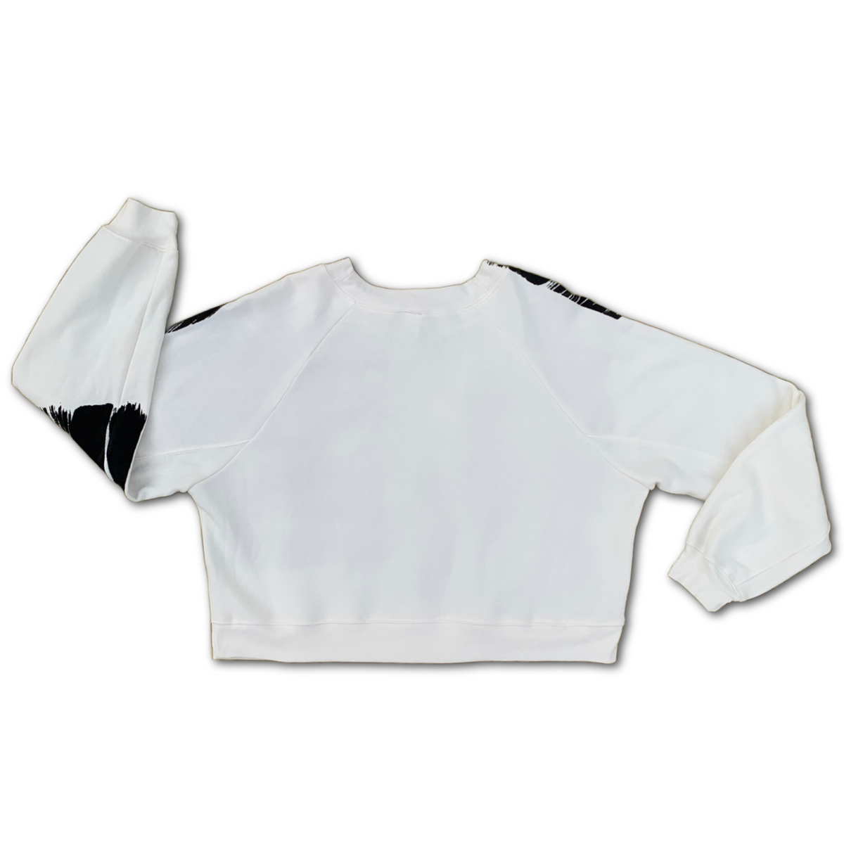 Cropped Fleece Sweatshirt - 'Brushstroke' – Rebecca Pearcy