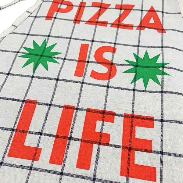 Zero Waste Apron - 'Pizza is Life'