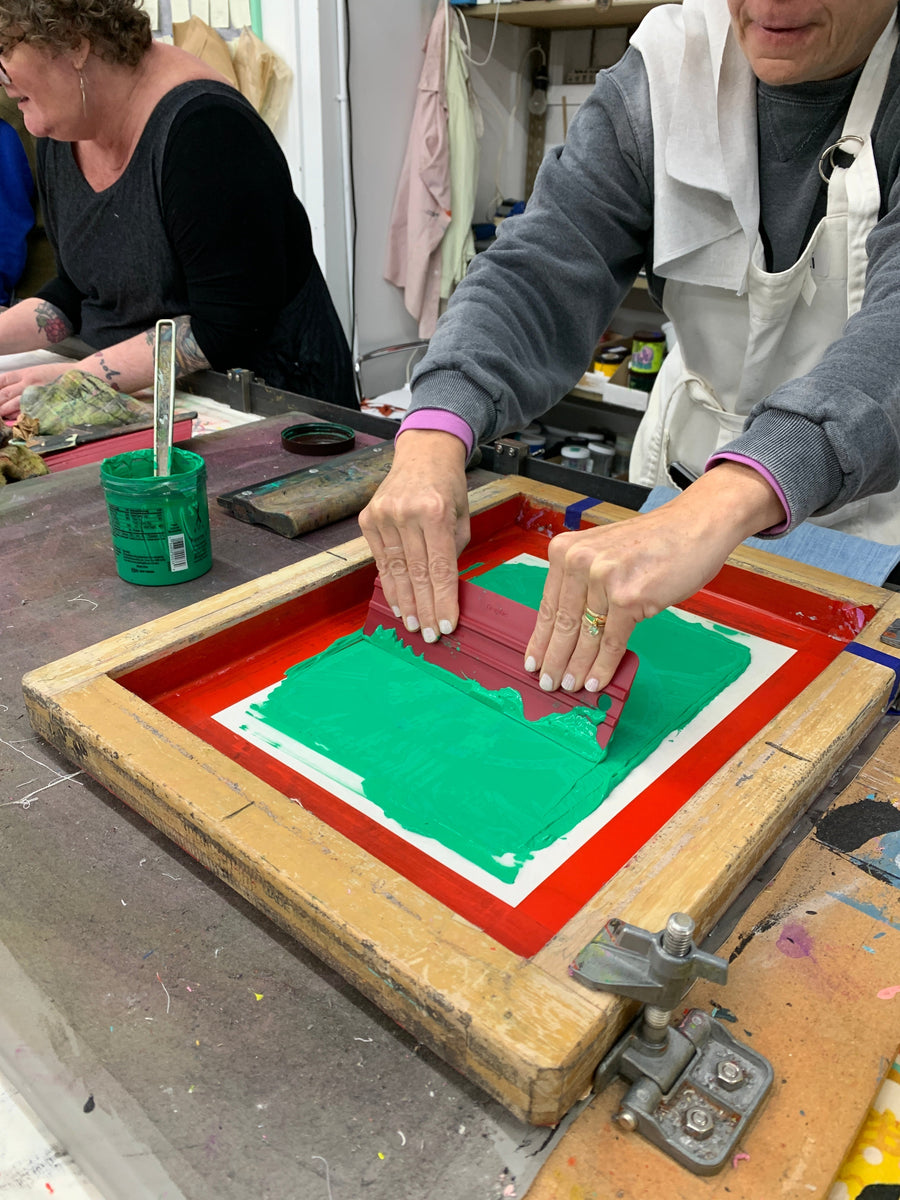 Screenprinting Workshop - Simple Stencil Method - Saturday August 31st ...