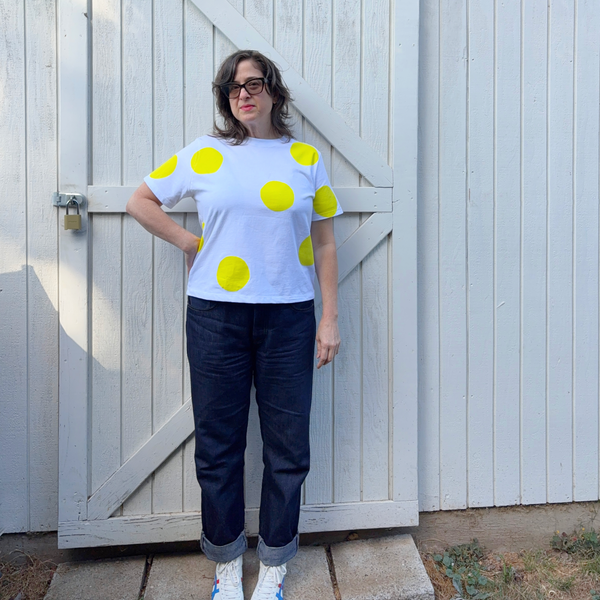 Heavyweight Tee - 'Big Dot'