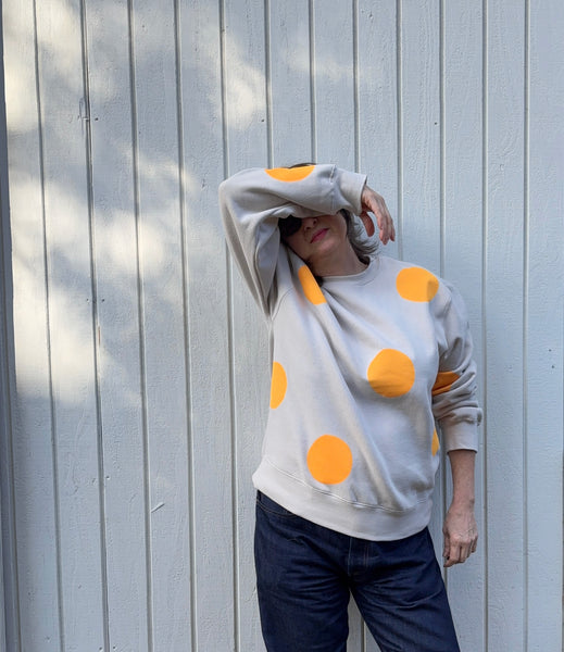 Unisex Heavyweight Sweatshirt - 'Big Dot'