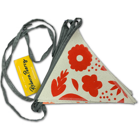 Rainbow Party Bunting - LAST ONE - OOAK