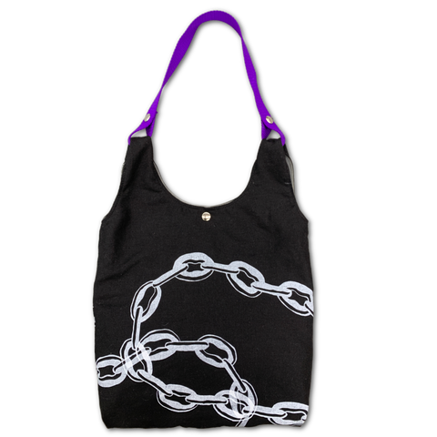 Cyndi Shopper Tote - Mini - 'Bling' - OOAK