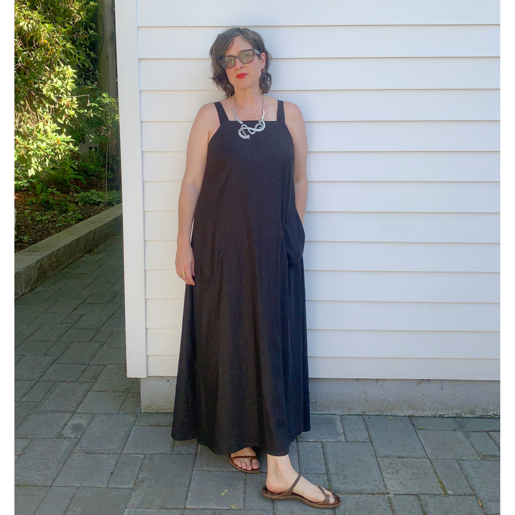 Diana Dress - Custom Solid Linen/Rayon Rebecca Pearcy Diana Dress - Custom Solid Linen/Rayon Rebecca Pearcy