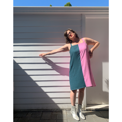 Diana Dress - Custom Colorblock