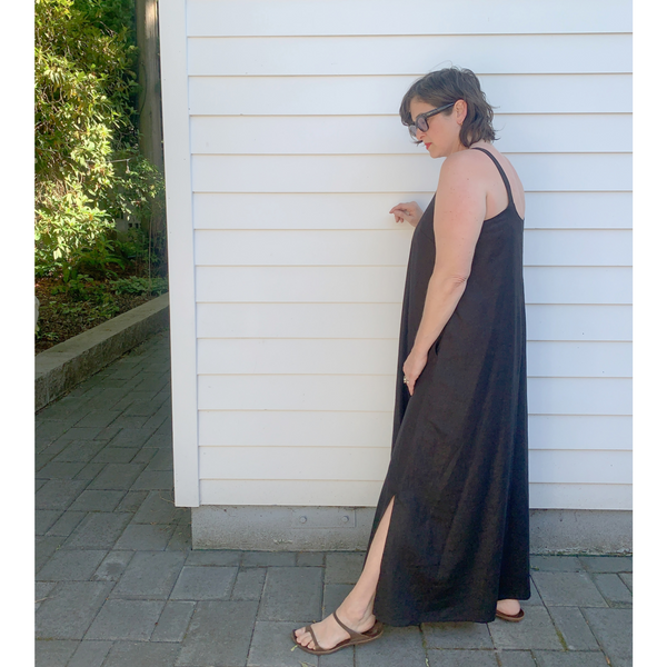 Diana Dress - Custom Solid Linen/Viscose