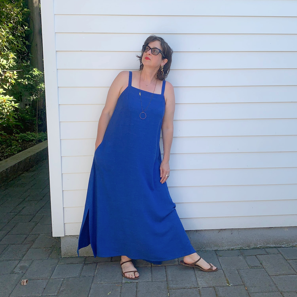 Sample Diana Dress - Colorblock - Size Large