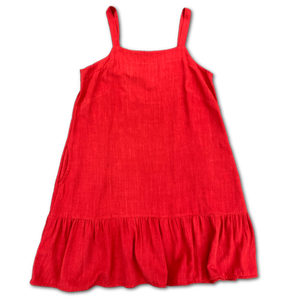 Diana Dress - OOAK Ruffle Hem - Size Large