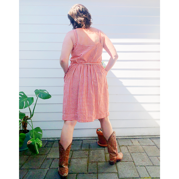 Dolly Sundress - Custom Gingham, Grid, and Stripes