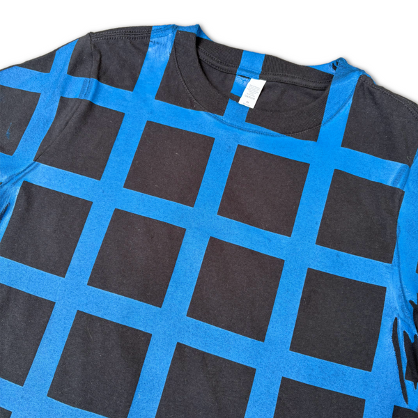Heavyweight Tee - 'Sticky Grid' - OOAK