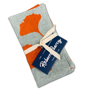 Cloth Napkins -  'Ginkgo'