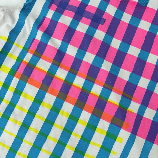 Heavyweight Tee - 'Neon Stripes'