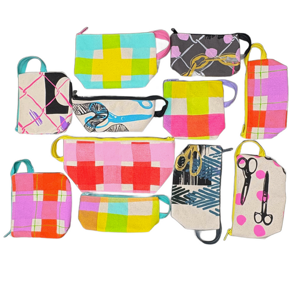 One-of-a-Kind Pouches - Lined