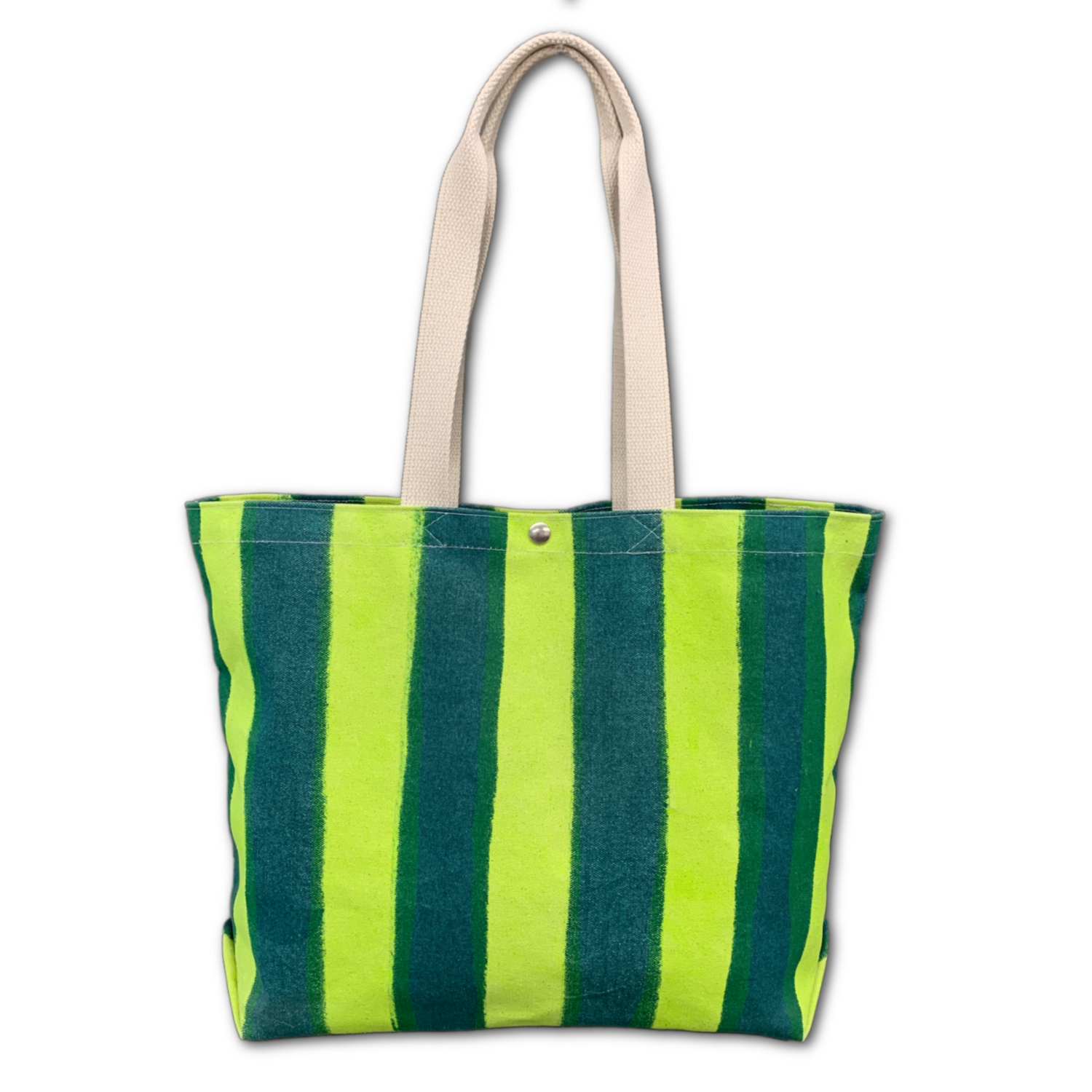 Vessel Tote Bag - Large - 'Painted Stripes'