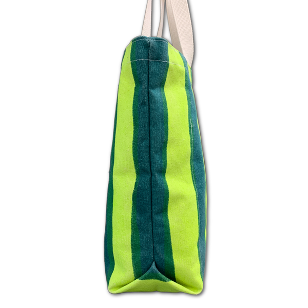 Vessel Tote Bag - Large - 'Painted Stripes'