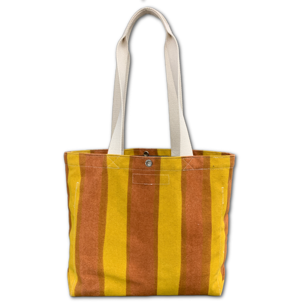 Vessel Tote Bag - Small - 'Painted Stripes'