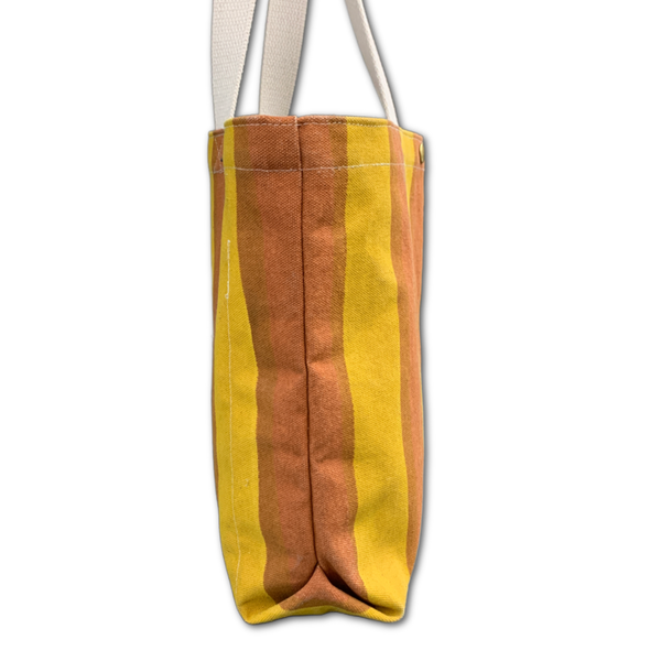 Vessel Tote Bag - Small - 'Painted Stripes'