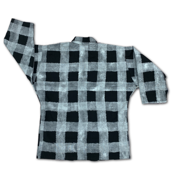 Patti Jacket - 'Check Check' Black/White