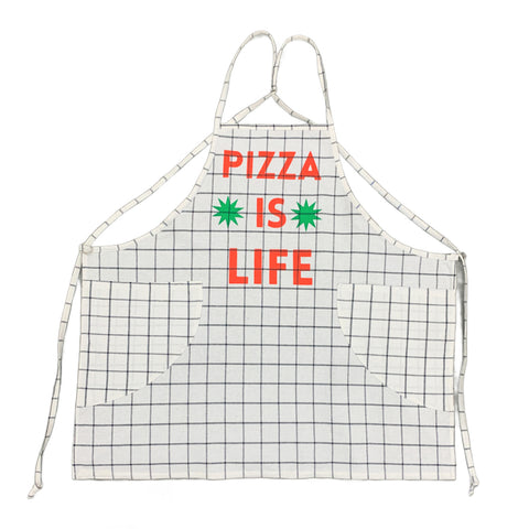 Zero Waste Apron - 'Pizza is Life'