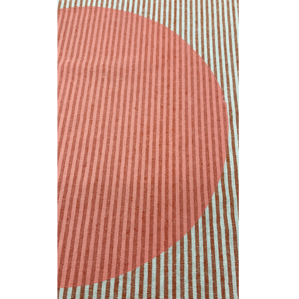 Joni Jacket Midi - 'Red & White Stripes'