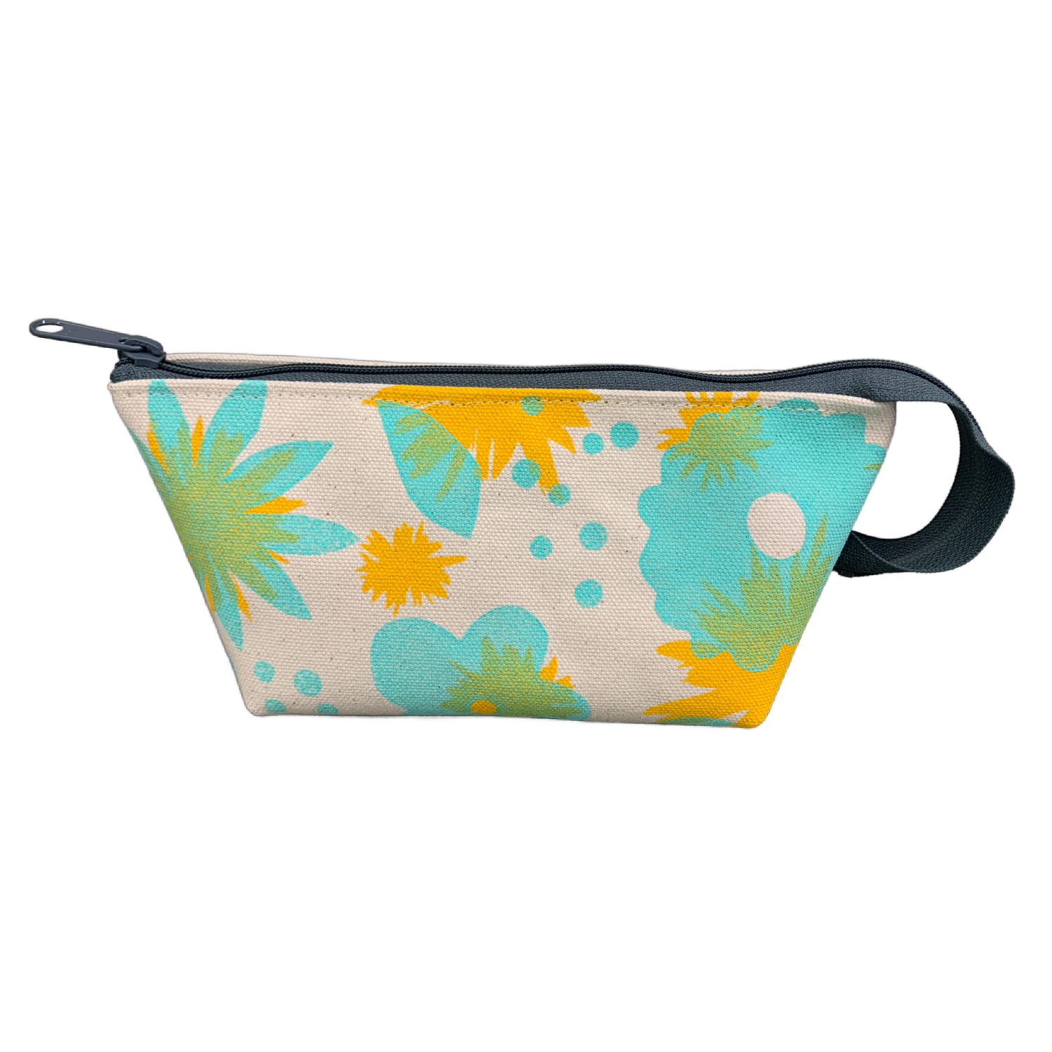 Loop Pouch - 'Folk Flora + Dandelion' OOAK