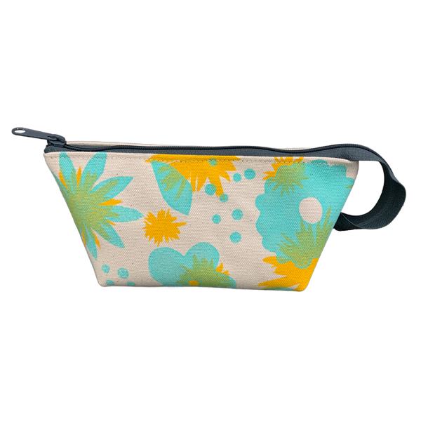Loop Pouch - 'Folk Flora + Dandelion' OOAK