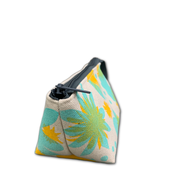 Loop Pouch - 'Folk Flora + Dandelion' OOAK