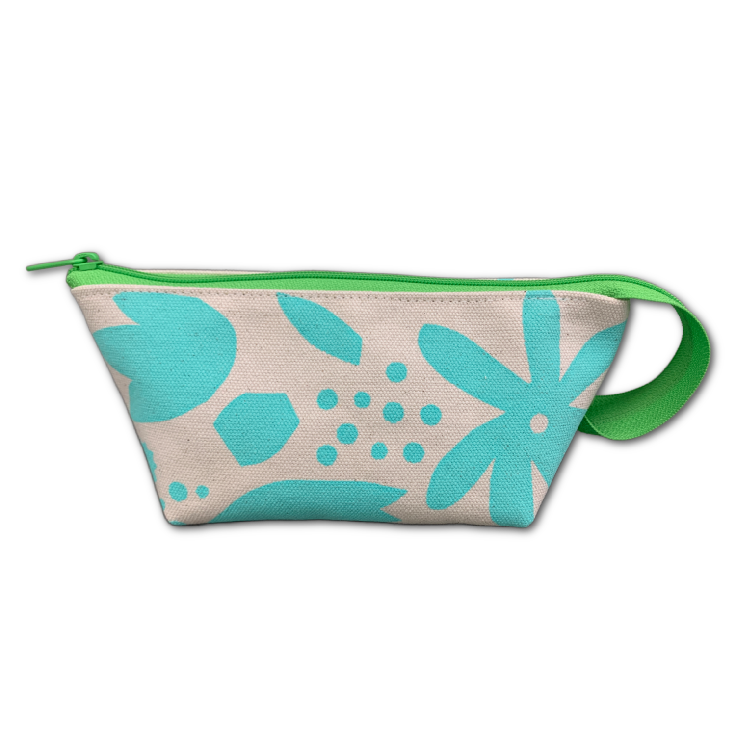 Loop Pouch - 'Folk Flora' OOAK