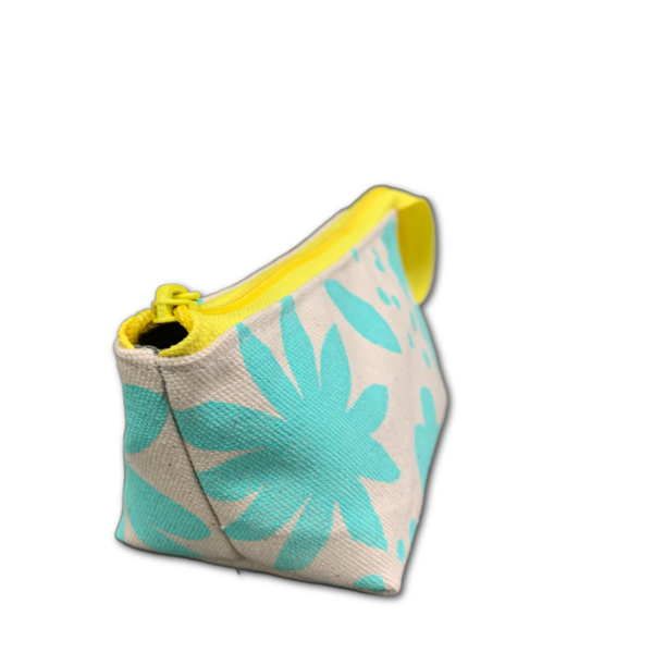 Loop Pouch - 'Folk Flora' OOAK