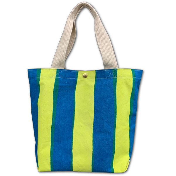 Mini Tote Bag - 'Can-Can Stripes'