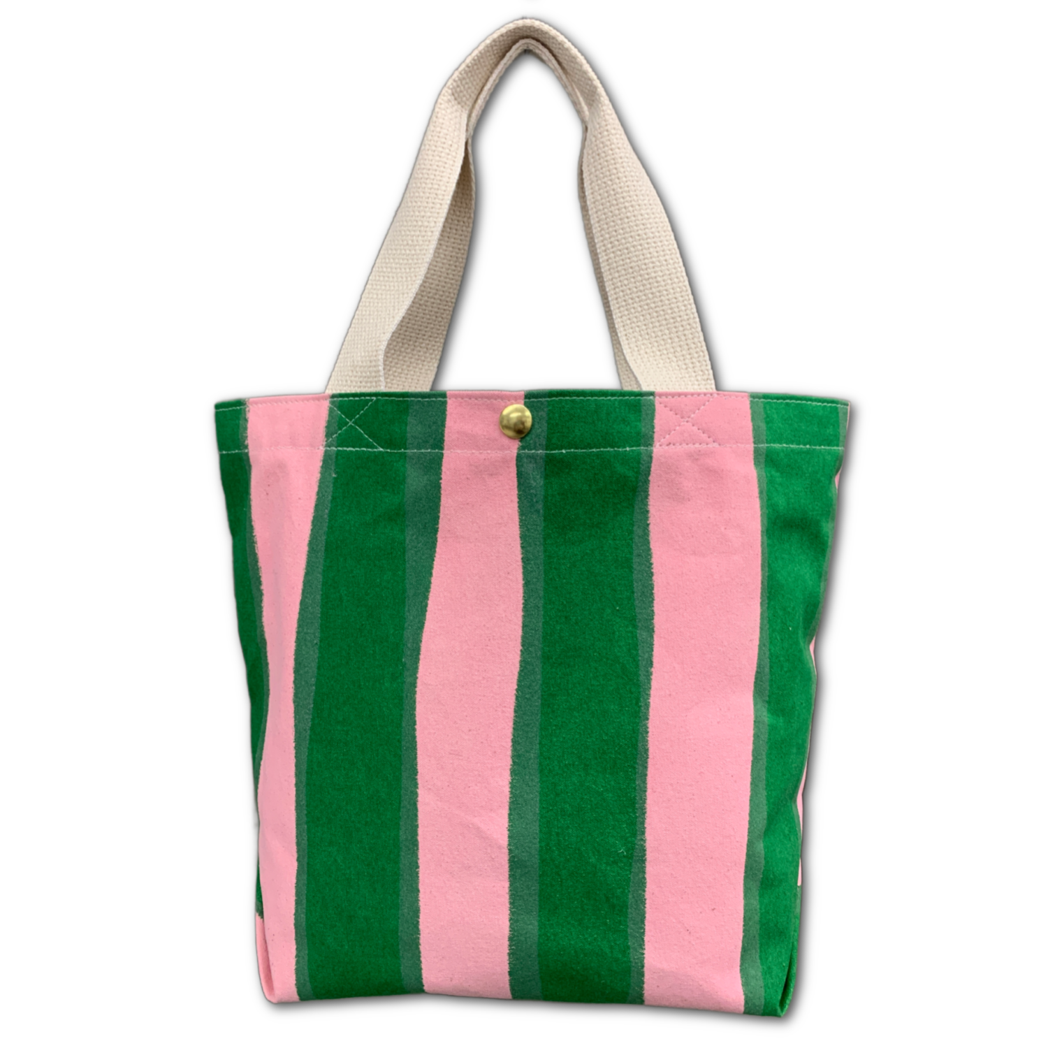 Mini Tote Bag - 'Can-Can Stripes'