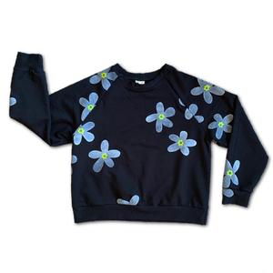 Van Raglan Top - Happy Flowers