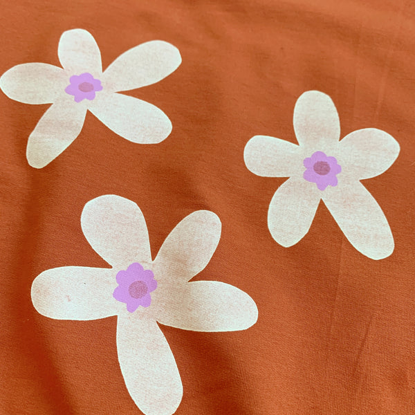 Van Raglan Top - Happy Flowers