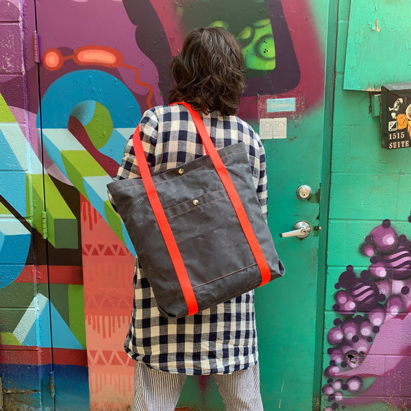Margo Tote Bag - Waxed Canvas