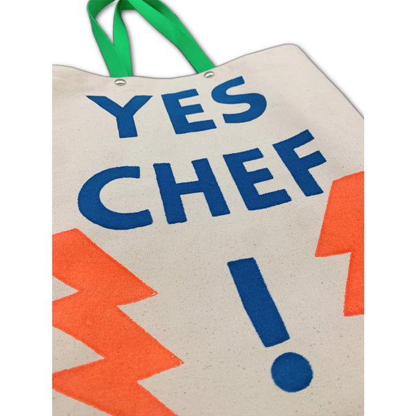 Pocket Tote - 'Yes Chef!'