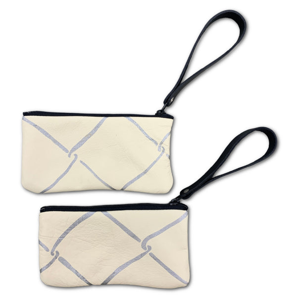 Leather Wristlet - 'Chainlink'