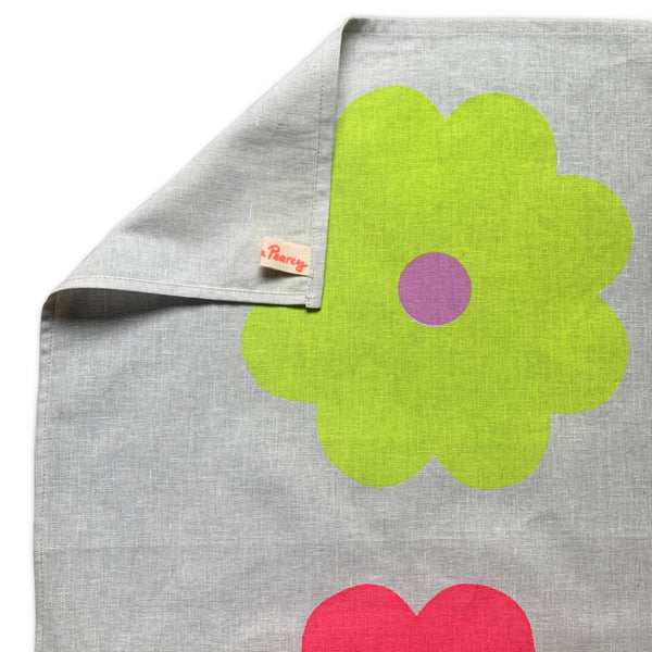 Napkin + Tea Towel Gift Set - Flower Pop