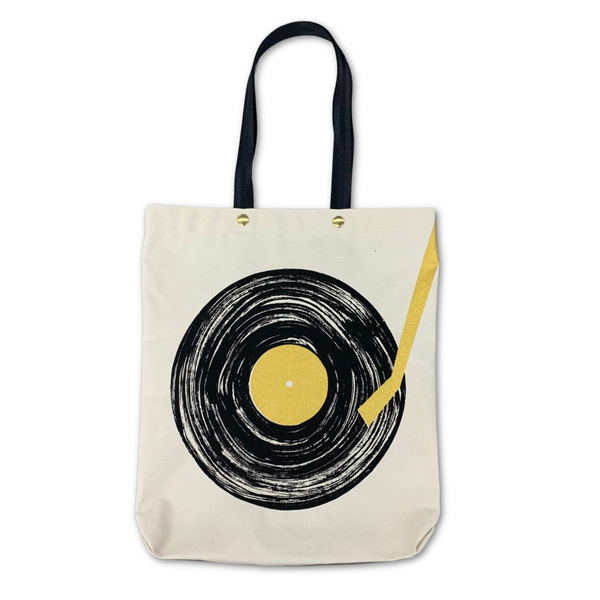 Pocket Tote Bag - Record Player