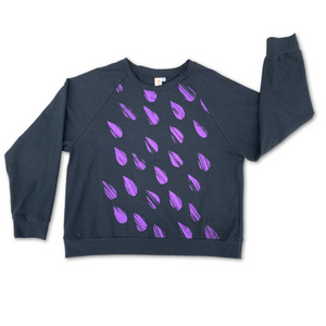Van Raglan Top - Purple Rain
