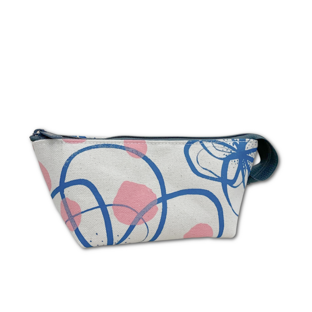 Loop Pouch - 'Folk Flora' – Rebecca Pearcy