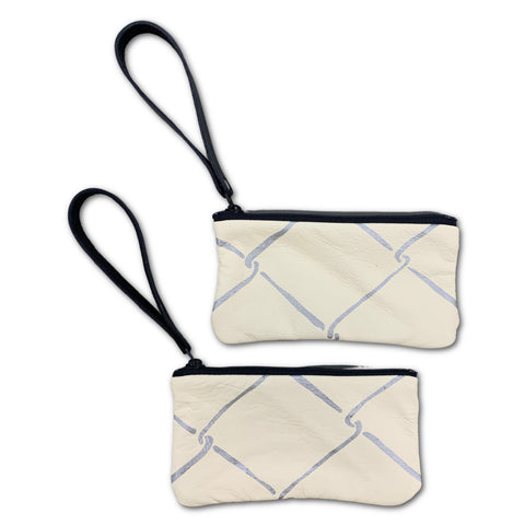 Leather Wristlet - 'Chainlink'